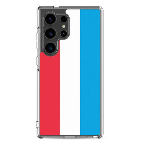 Coque téléphone drapeau du luxembourg - pixelforma