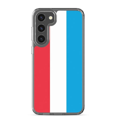Coque téléphone drapeau du luxembourg - pixelforma