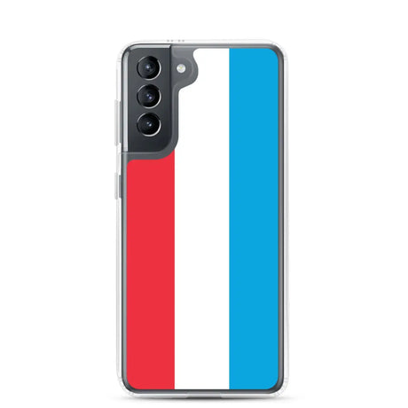 Coque téléphone drapeau du luxembourg - pixelforma