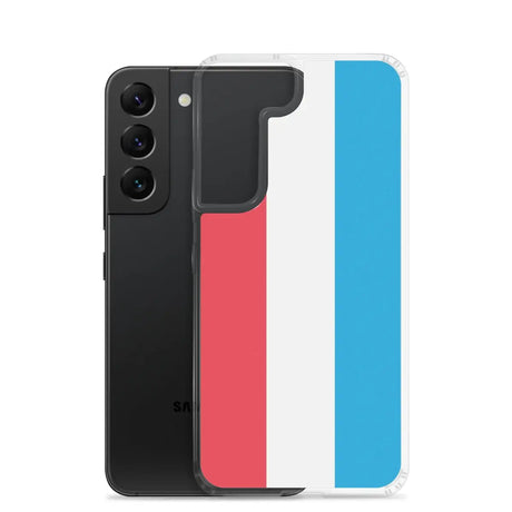 Coque téléphone drapeau du luxembourg - pixelforma