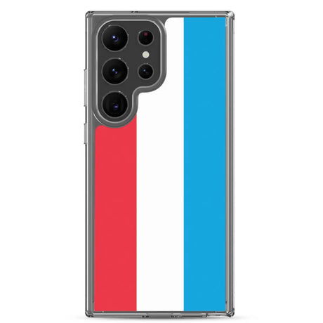Coque téléphone drapeau du luxembourg - pixelforma