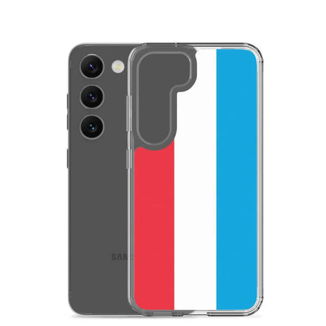 Coque téléphone drapeau du luxembourg - pixelforma