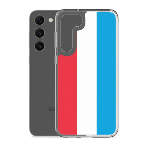 Coque téléphone drapeau du luxembourg - pixelforma