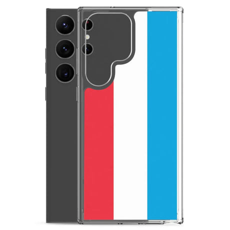Coque téléphone drapeau du luxembourg - pixelforma