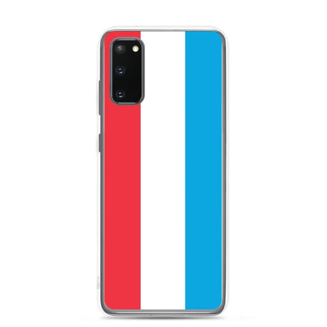Coque téléphone drapeau du luxembourg - pixelforma