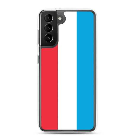 Coque téléphone drapeau du luxembourg - pixelforma