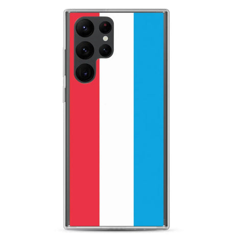 Coque téléphone drapeau du luxembourg - pixelforma
