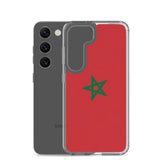 Coque téléphone drapeau du maroc - pixelforma