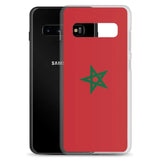 Coque téléphone drapeau du maroc - pixelforma