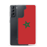 Coque Téléphone Drapeau du Maroc - Pixelforma 