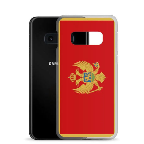 Coque téléphone drapeau du monténégro - pixelforma