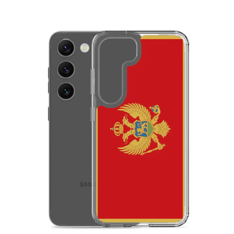 Coque téléphone drapeau du monténégro - pixelforma