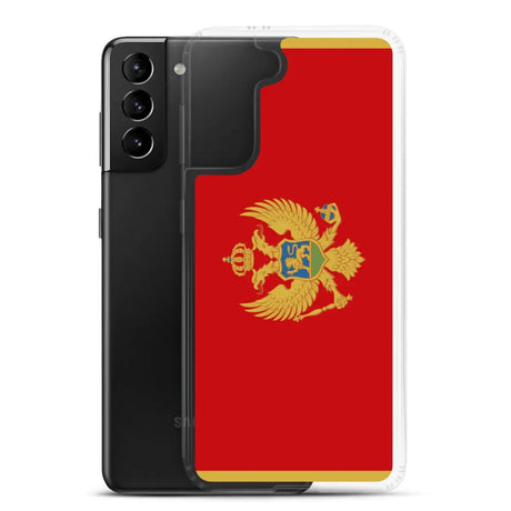 Coque téléphone drapeau du monténégro - pixelforma
