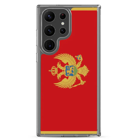 Coque téléphone drapeau du monténégro - pixelforma