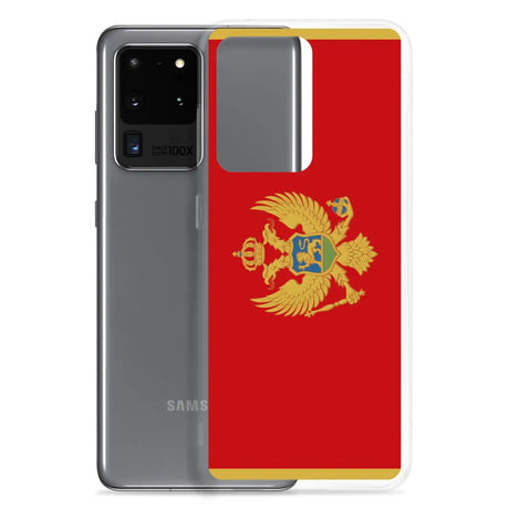 Coque téléphone drapeau du monténégro - pixelforma