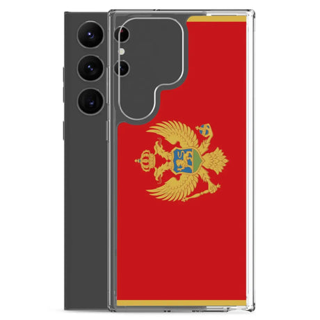 Coque téléphone drapeau du monténégro - pixelforma
