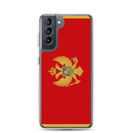 Coque téléphone drapeau du monténégro - pixelforma