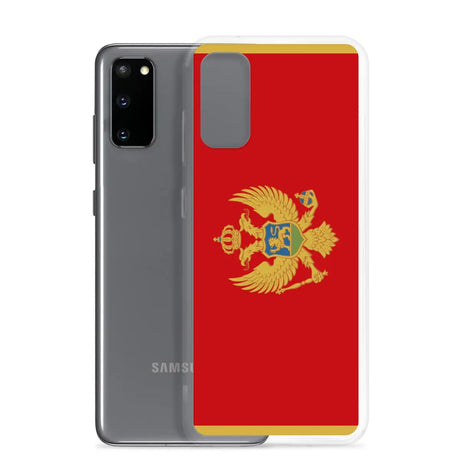 Coque téléphone drapeau du monténégro - pixelforma