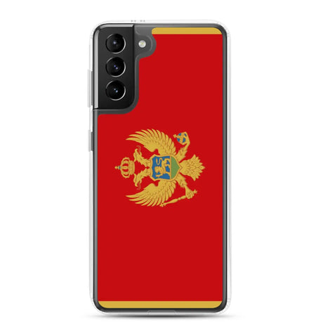 Coque téléphone drapeau du monténégro - pixelforma