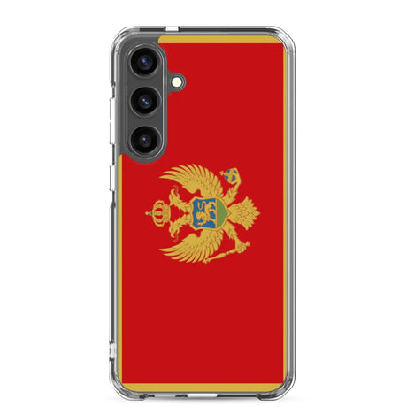 Coque téléphone drapeau du monténégro - pixelforma
