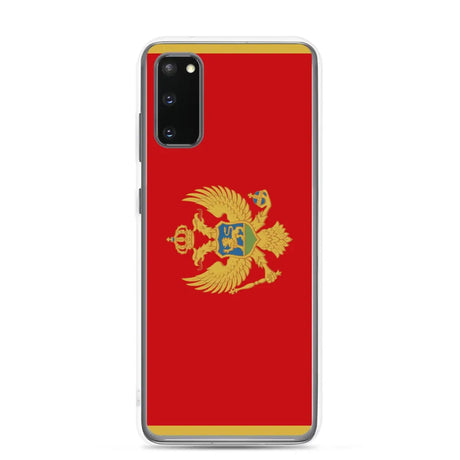 Coque téléphone drapeau du monténégro - pixelforma
