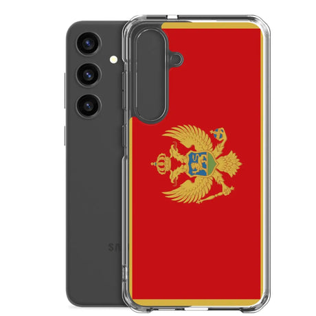 Coque téléphone drapeau du monténégro - pixelforma