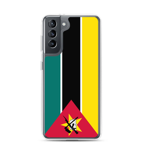 Coque Téléphone Drapeau du Mozambique - Pixelforma