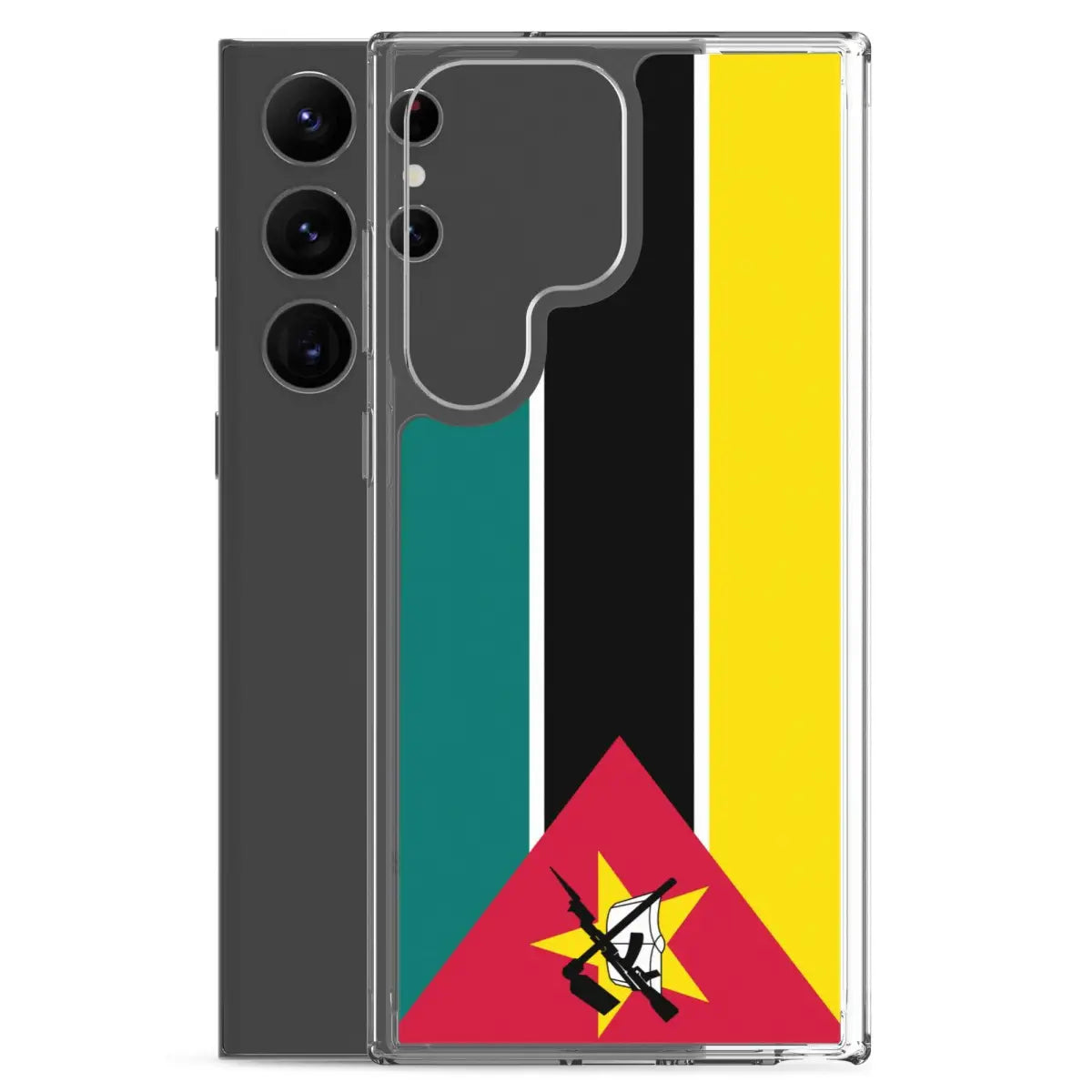 Coque téléphone drapeau du mozambique - pixelforma