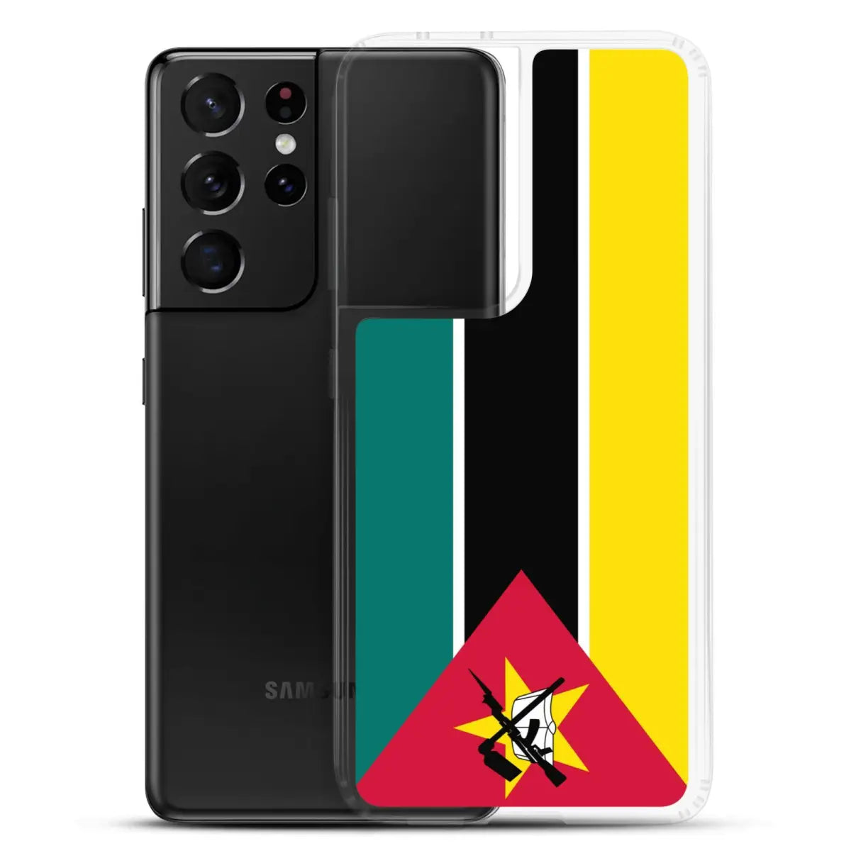 Coque téléphone drapeau du mozambique - pixelforma