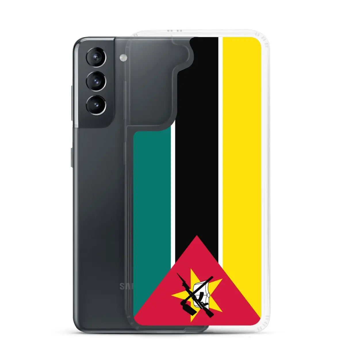 Coque téléphone drapeau du mozambique - pixelforma