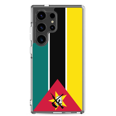 Coque téléphone drapeau du mozambique - pixelforma