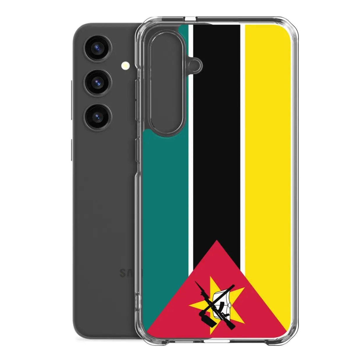 Coque téléphone drapeau du mozambique - pixelforma
