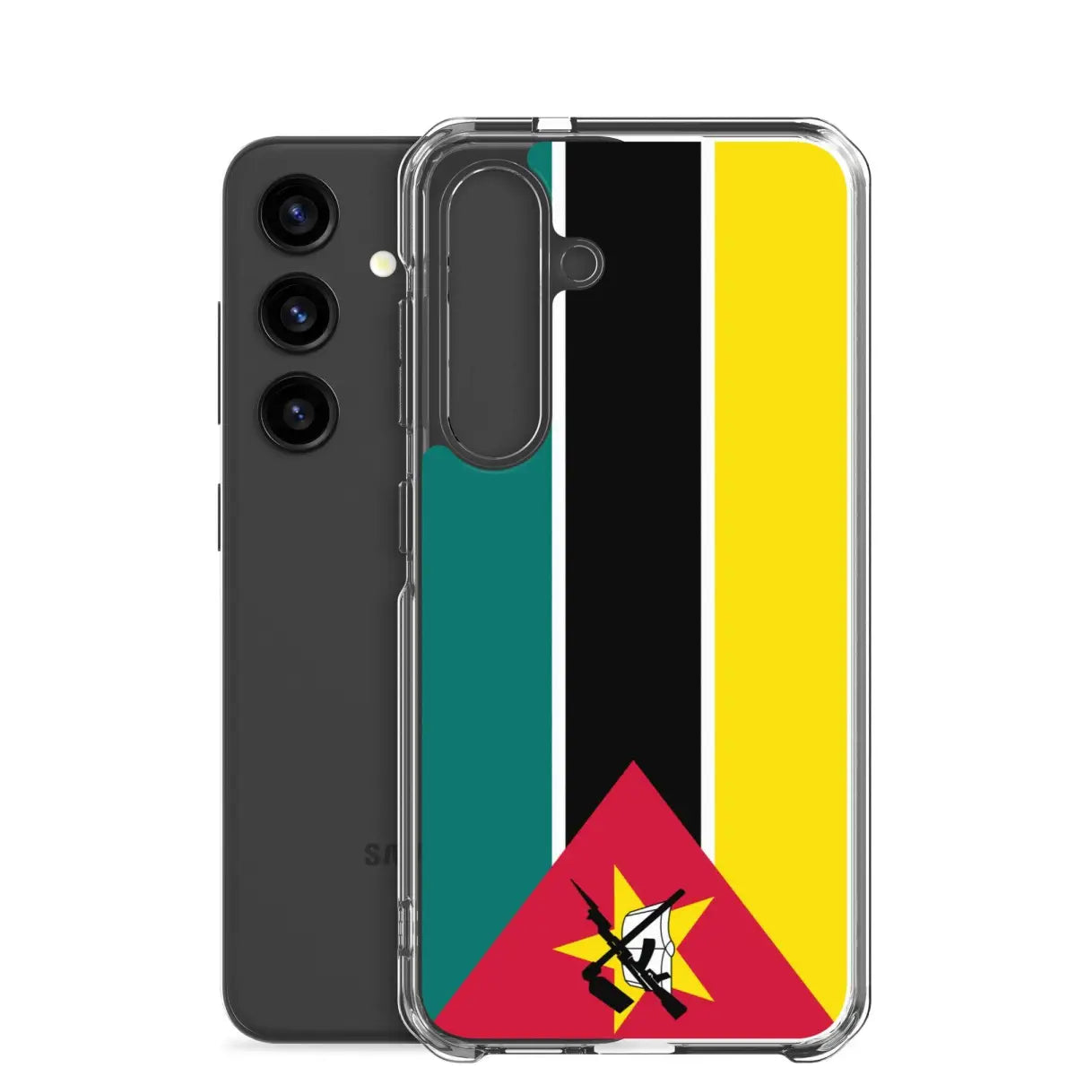 Coque téléphone drapeau du mozambique - pixelforma
