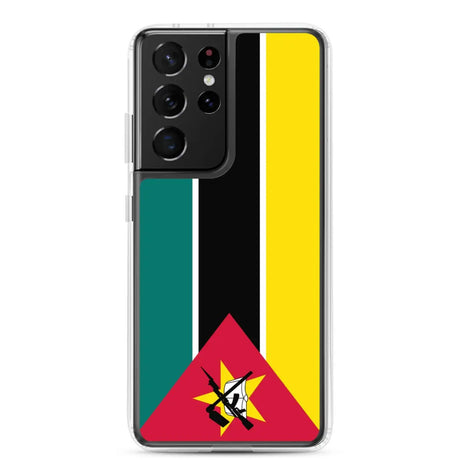 Coque téléphone drapeau du mozambique - pixelforma