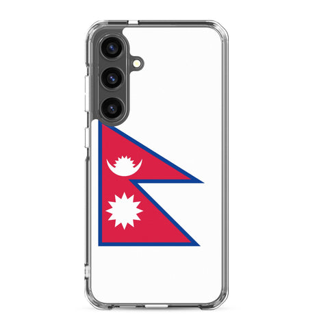 Coque Téléphone Drapeau du Népal - Pixelforma 