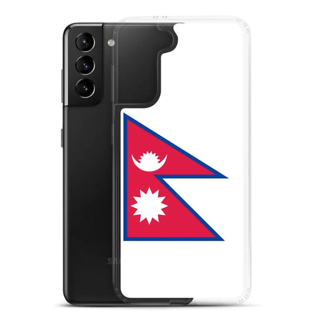 Coque Téléphone Drapeau du Népal - Pixelforma 