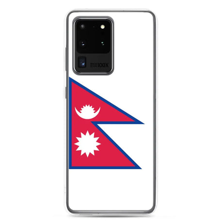 Coque Téléphone Drapeau du Népal - Pixelforma 