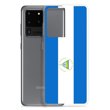 Coque téléphone drapeau du nicaragua - pixelforma