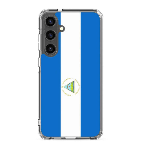 Coque téléphone drapeau du nicaragua - pixelforma