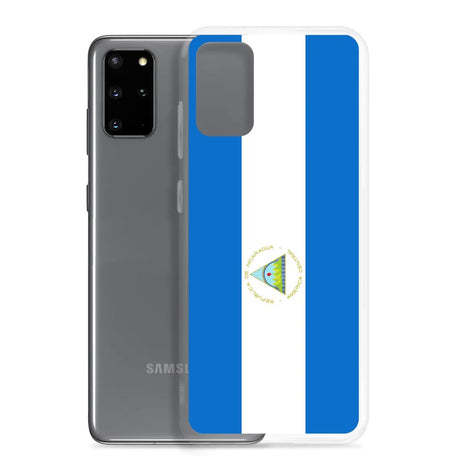 Coque téléphone drapeau du nicaragua - pixelforma