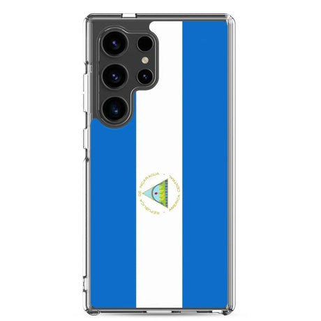 Coque téléphone drapeau du nicaragua - pixelforma