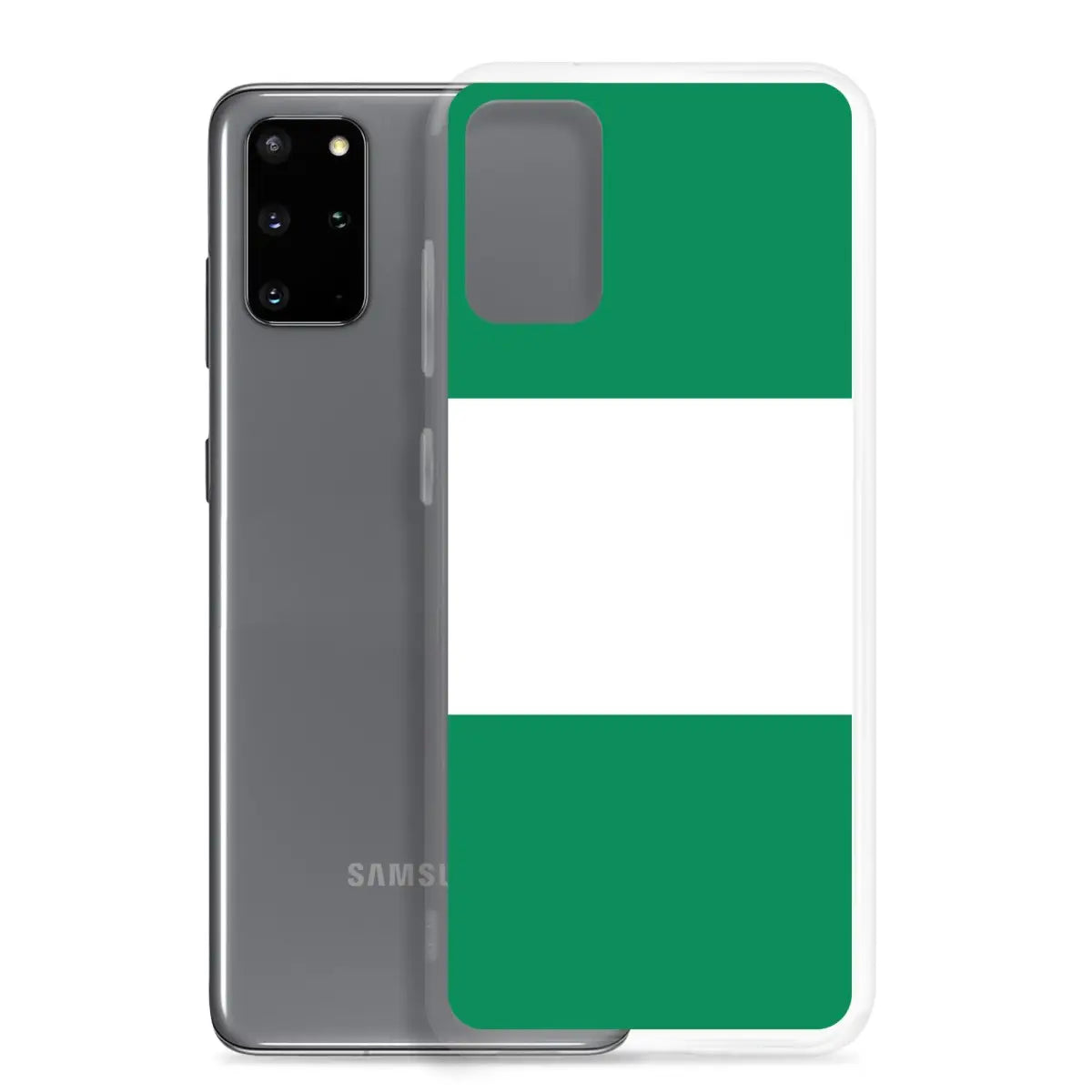 Coque téléphone drapeau du nigeria - pixelforma