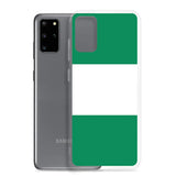 Coque téléphone drapeau du nigeria - pixelforma