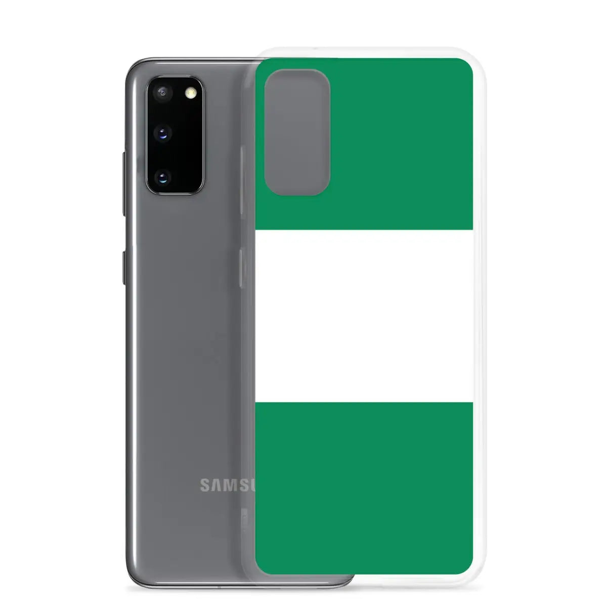 Coque téléphone drapeau du nigeria - pixelforma