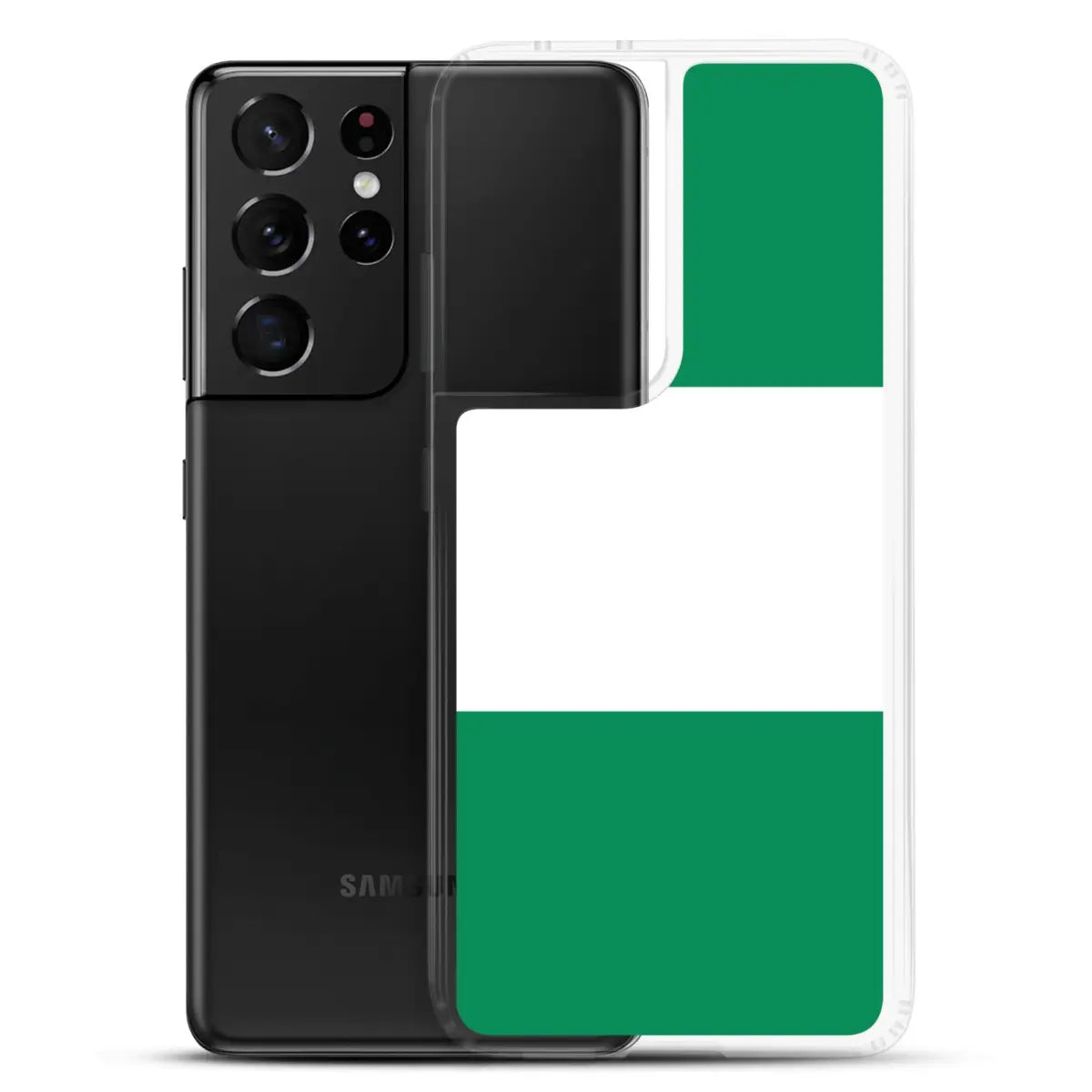 Coque téléphone drapeau du nigeria - pixelforma