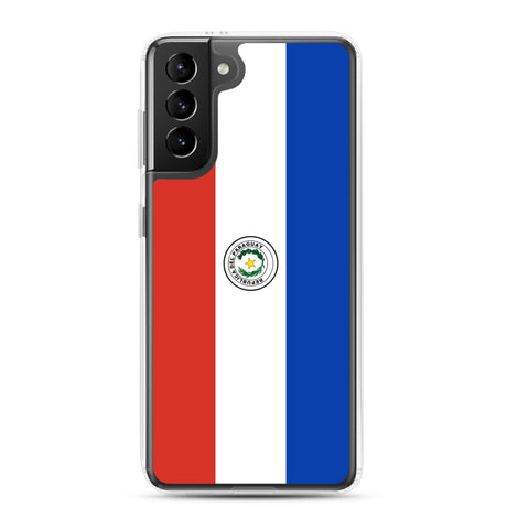 Coque Téléphone Drapeau du Paraguay - Pixelforma