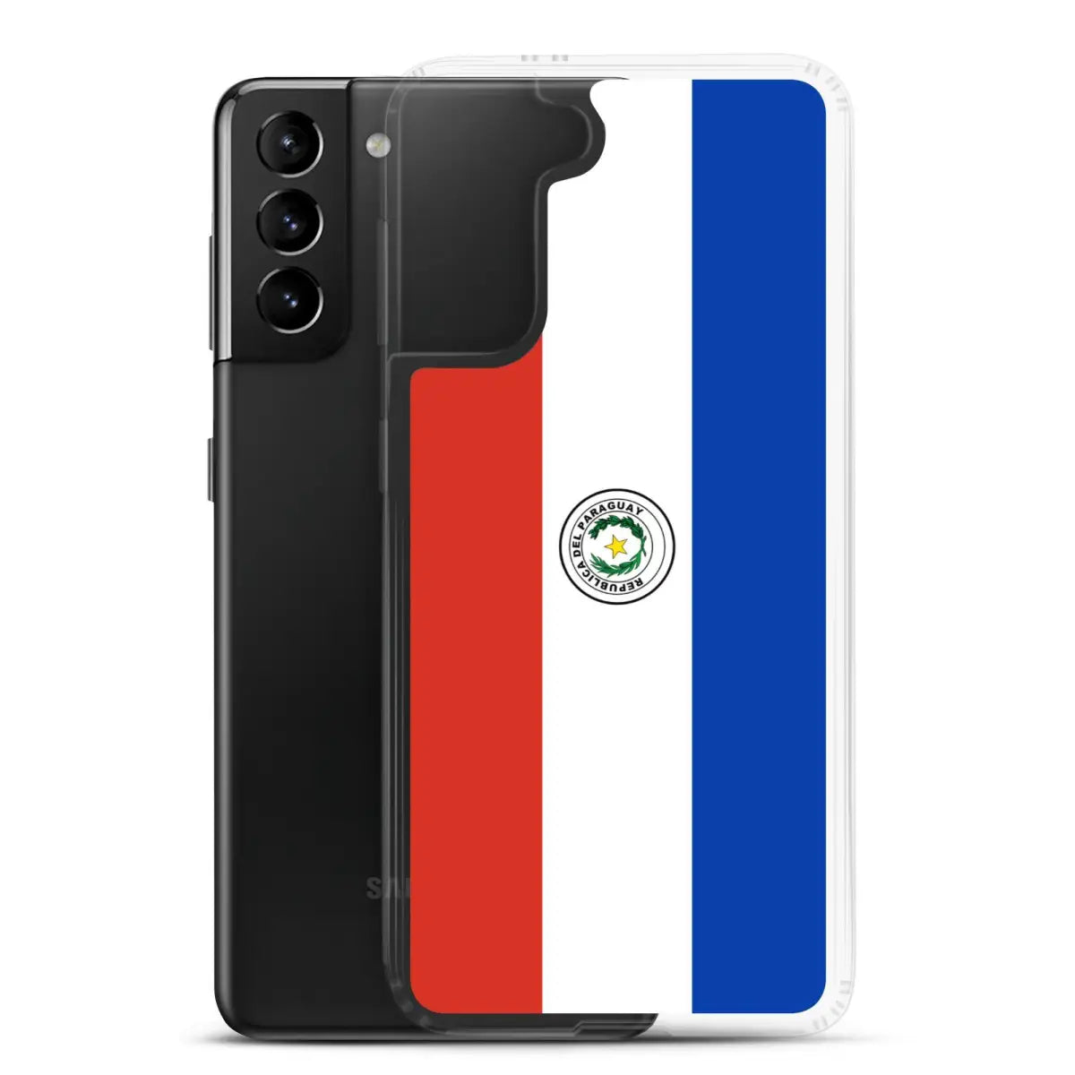 Coque téléphone drapeau du paraguay - pixelforma
