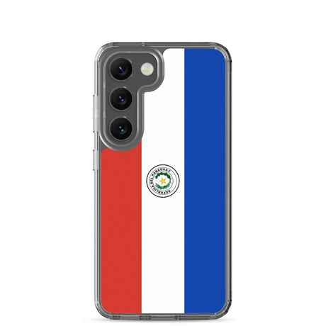 Coque Téléphone Drapeau du Paraguay - Pixelforma