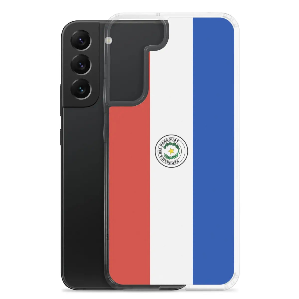 Coque téléphone drapeau du paraguay - pixelforma