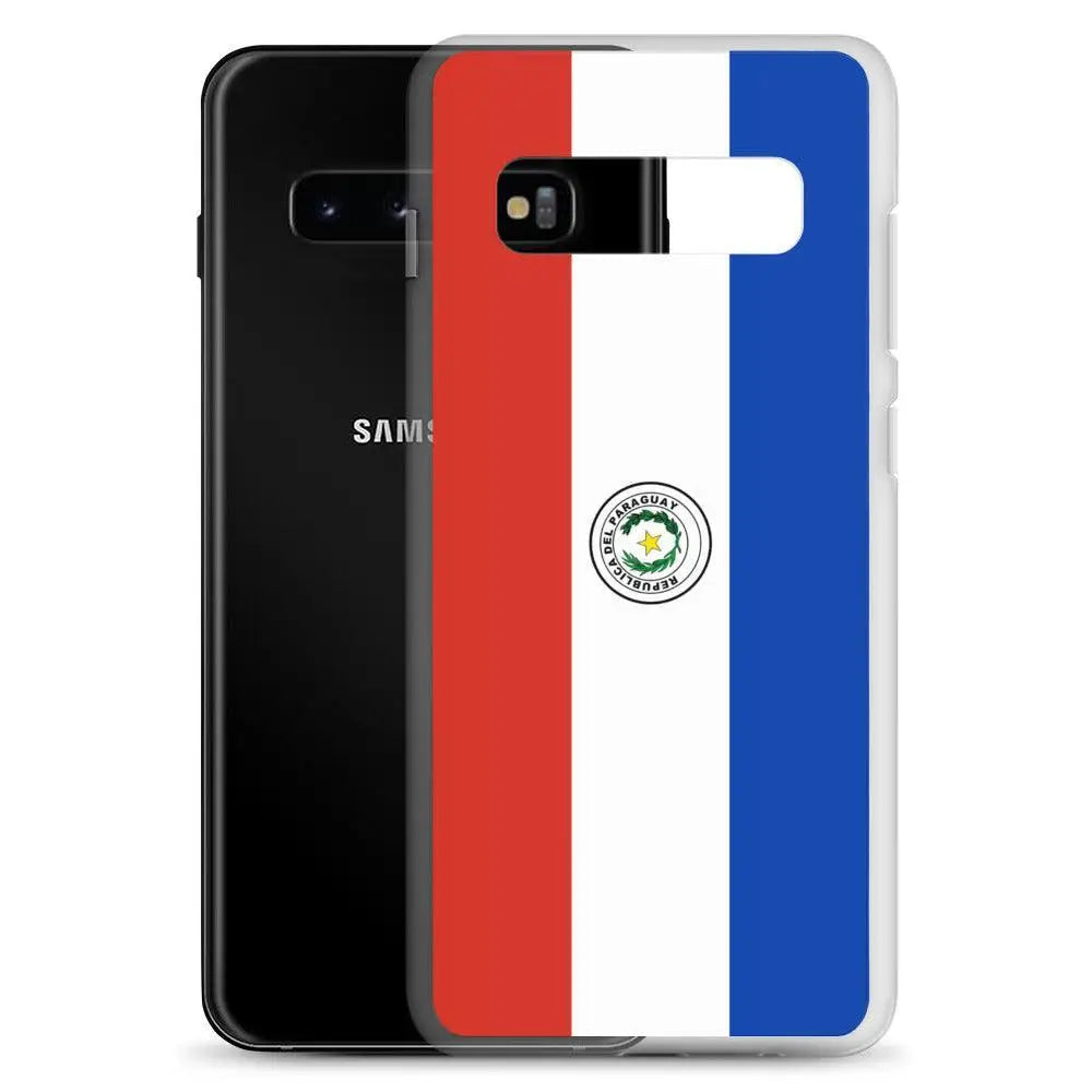 Coque téléphone drapeau du paraguay - pixelforma